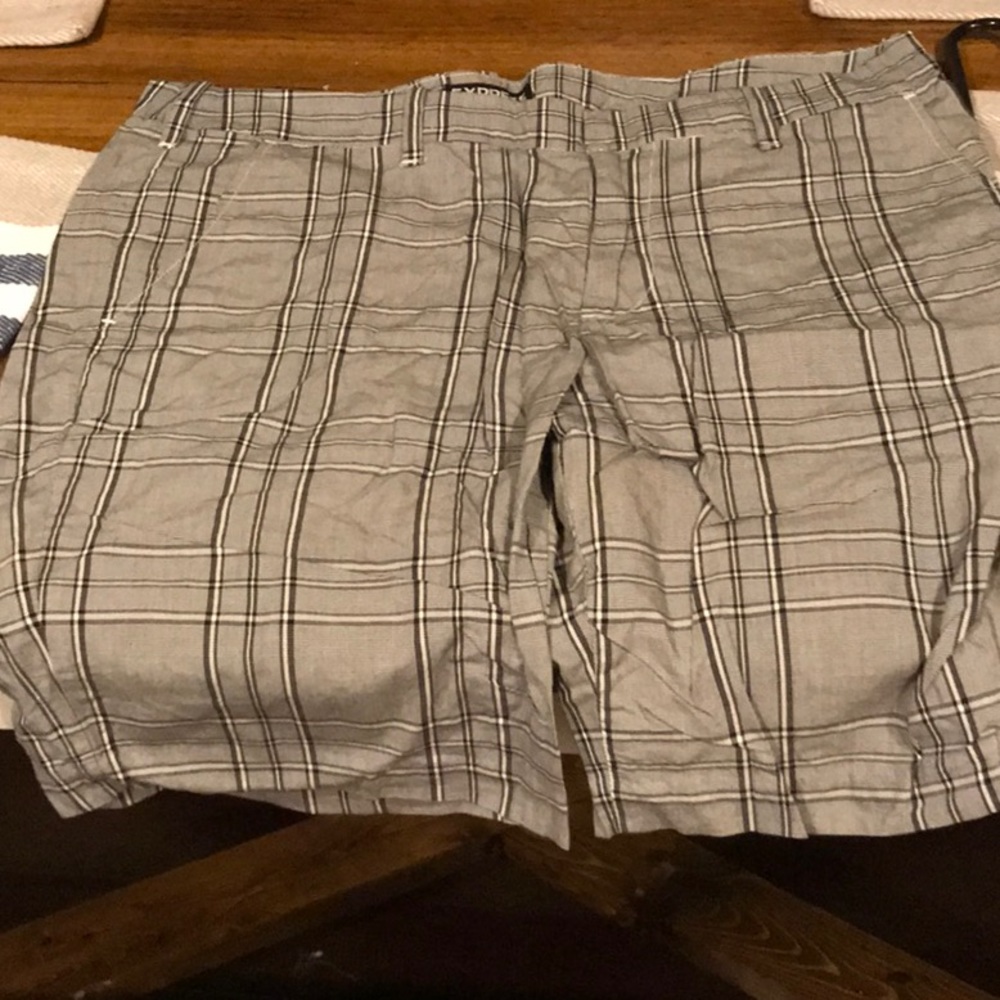 Plaid shorts